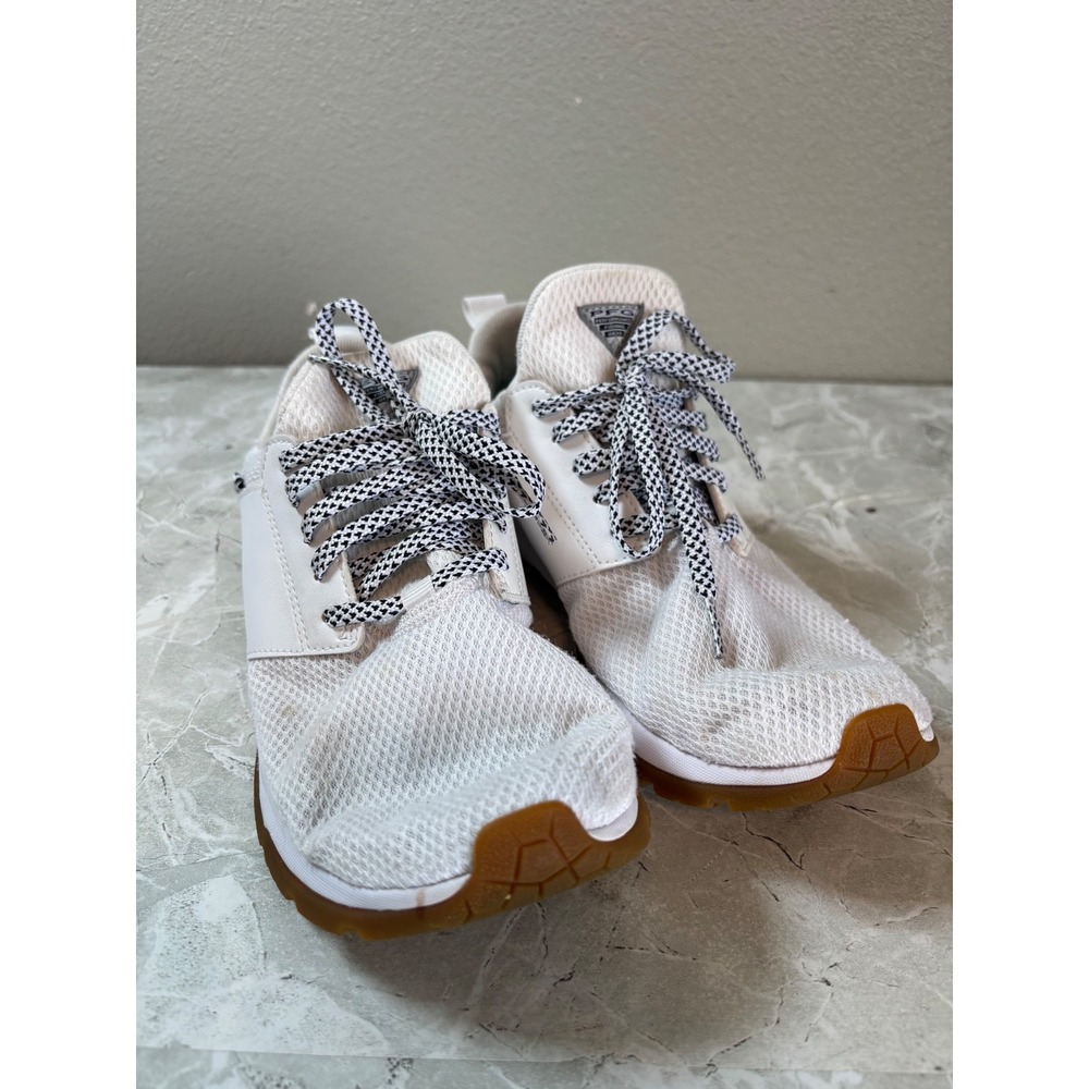 Columbia PFG Tamiami‎ Women's 9 Men's 7.5 White Mesh Water Boat Shoes Sneakers